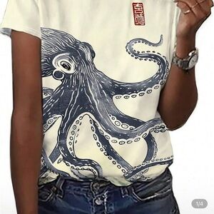 Octopus Graphic T-Shirt